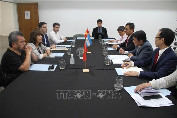 Partidos politicos de Vietnam y Argentina impulsan intercambio de informacion hinh anh 1