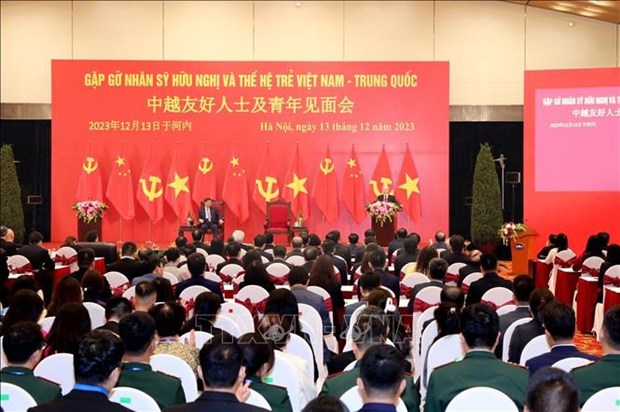 Maximos dirigentes vietnamita y chino se reunen con intelectuales y jovenes hinh anh 2