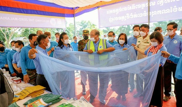 Cambodia registro fuerte disminucion de malaria en 2023 hinh anh 1