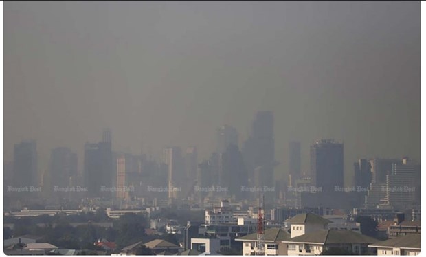 Alertan sobre contaminacion del aire en Bangkok hinh anh 1