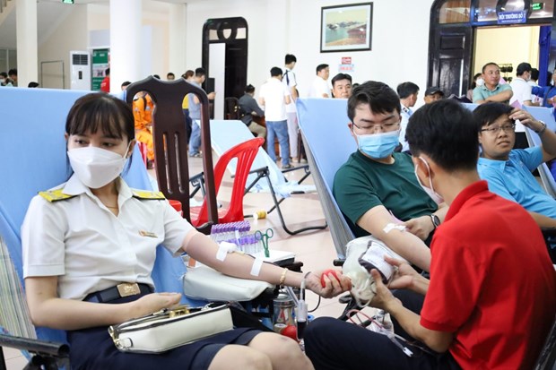 Donacion de sangre demuestra solidaridad y humanismo de pueblo vietnamita hinh anh 1