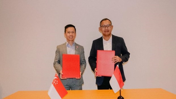 Singapur e Indonesia cooperan en almacenamiento transfronterizo de carbono hinh anh 1