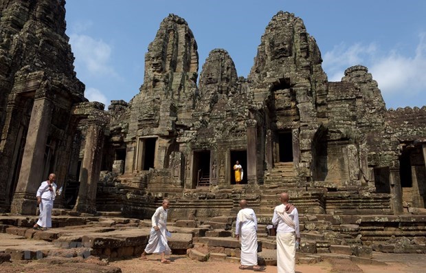 Mas de un millon de turistas viajan a Camboya durante vacaciones del Ano Nuevo Lunar hinh anh 1