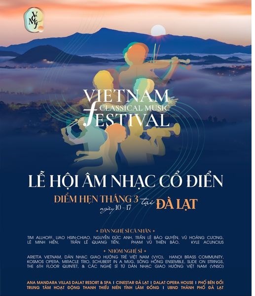 Da Lat acogera el primer festival de musica clasica de Vietnam hinh anh 1