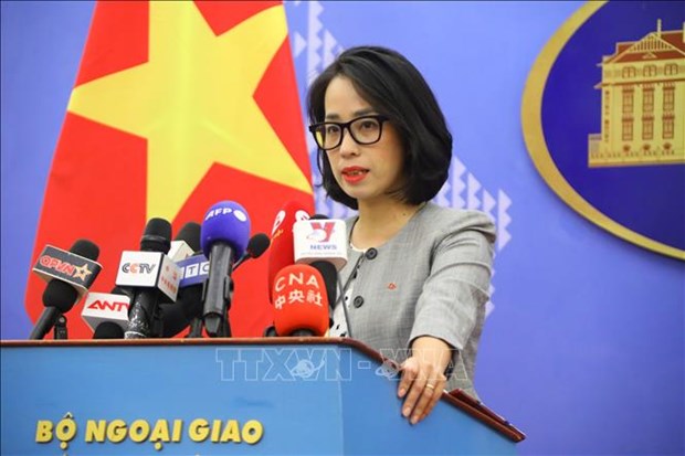 Vietnam muy preocupado por la reciente tension en el Mar del Este, afirma portavoz hinh anh 1