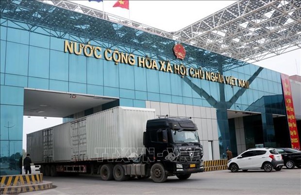 Valor del comercio a traves de la puerta fronteriza de Mong Cai aumento mas del 30% hinh anh 1