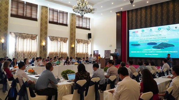 Lanzan proyecto sobre proteccion de ecosistemas costeros en Delta del Mekong hinh anh 1
