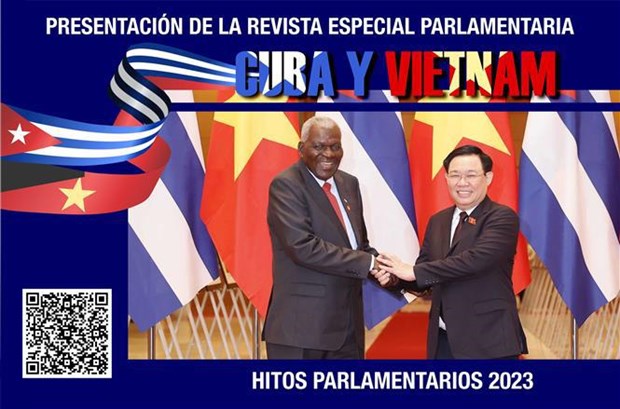 Presentan en Parlamento de Cuba revista sobre relaciones con Vietnam hinh anh 1