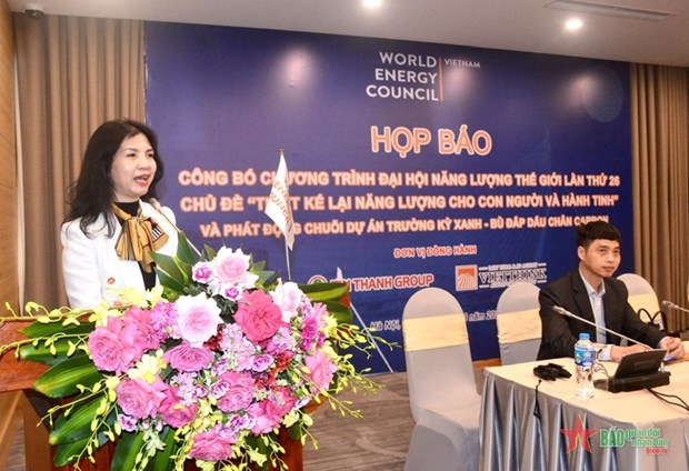 Vietnam participara en el 26° Congreso Mundial de Energia hinh anh 1