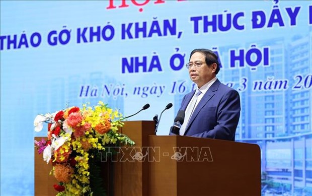 Premier insta a promover todas las capacidades para el desarrollo de viviendas sociales hinh anh 1