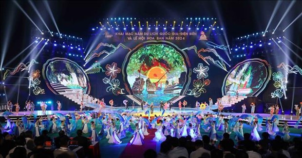 Inauguran Ano Nacional de Turismo - Dien Bien y Festival de Hoa Ban 2024 hinh anh 1