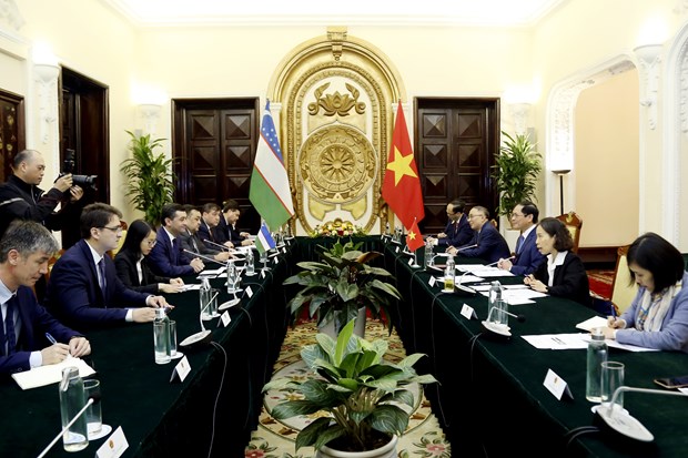 Crean nuevo impulso para fortalecer la cooperacion Vietnam-Uzbekistan hinh anh 1