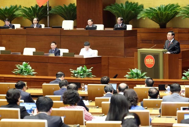 Comite Permanente del Parlamento interpela asuntos de finanzas y relaciones exteriores hinh anh 1