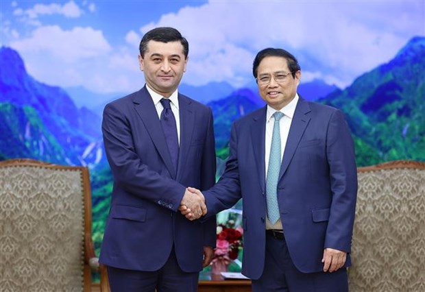 Premier de Vietnam propone agilizar lazos multifaceticos con Uzbekistan hinh anh 1