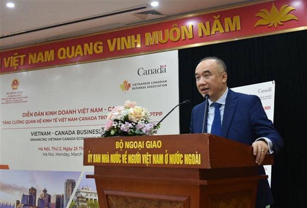 Promueven cooperacion comercial Vietnam-Canada en marco de CPTPP hinh anh 1