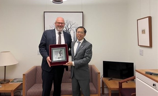 Alto funcionario australiano elogia desarrollo positivo de relaciones Vietnam-Australia hinh anh 1