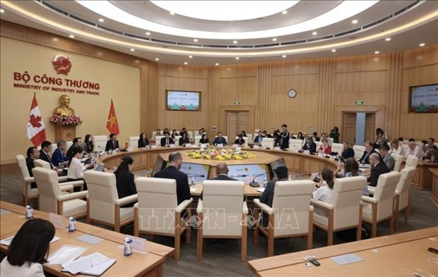 Inauguran segunda reunion del Comite Economico Conjunto Vietnam-Canada hinh anh 1