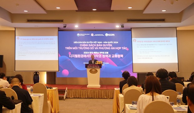 Vietnam y Corea del Sur cooperan para proteger derechos de autor en entorno digital hinh anh 1