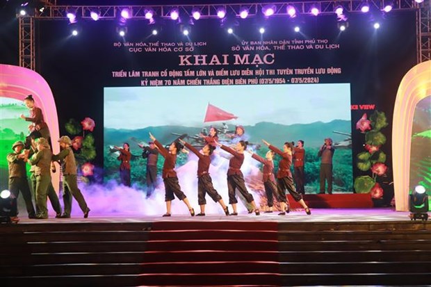 Diversas actividades se celebran por 70 aniversario de Victoria de Dien Bien Phu hinh anh 1