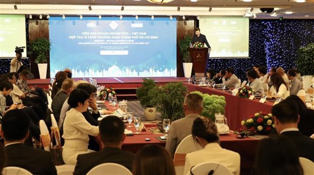 Empresas vietnamitas y alemanas cooperan para promover el desarrollo verde hinh anh 1