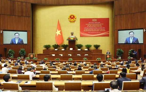Dirigente vietnamita exige mejorar desempeno de delegaciones parlamentarias hinh anh 1