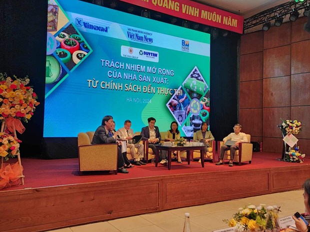 Seminario en Hanoi promueve responsabilidad extendida del productor hinh anh 1