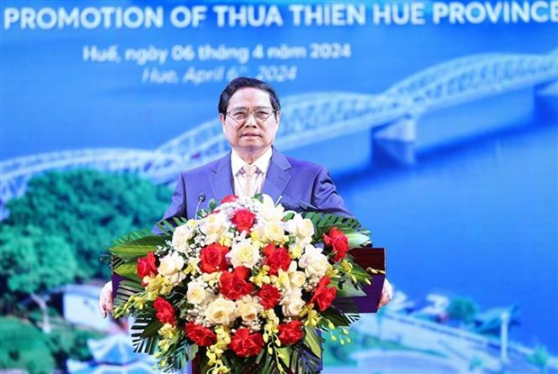 Premier pide a provincia de Thua Thien-Hue promover potencial y fortalezas hinh anh 1