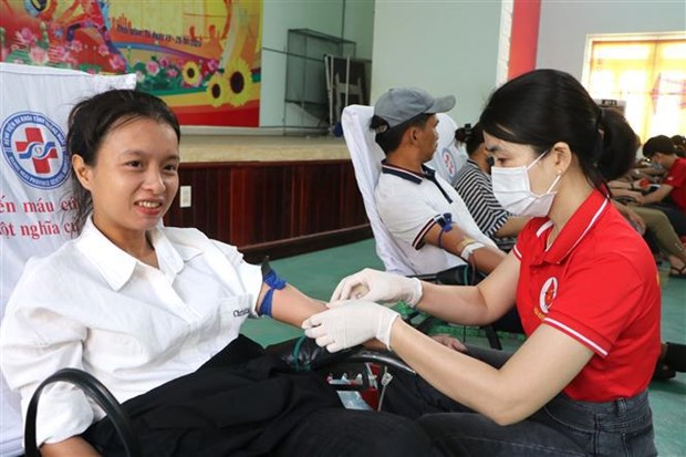 Celebran Dia Nacional de Donacion Voluntaria de Sangre en Vietnam hinh anh 1