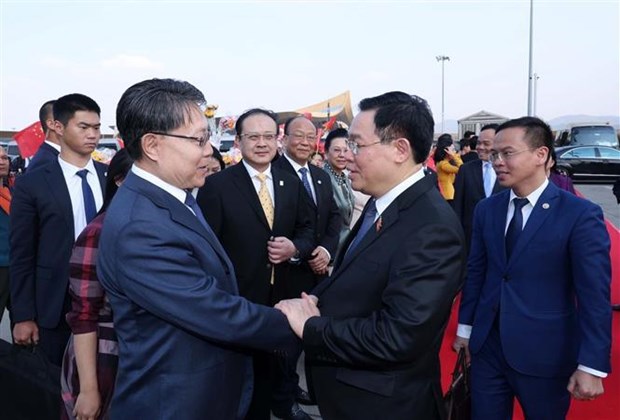 Presidente del Parlamento de Vietnam concluye con exito su visita a China hinh anh 1