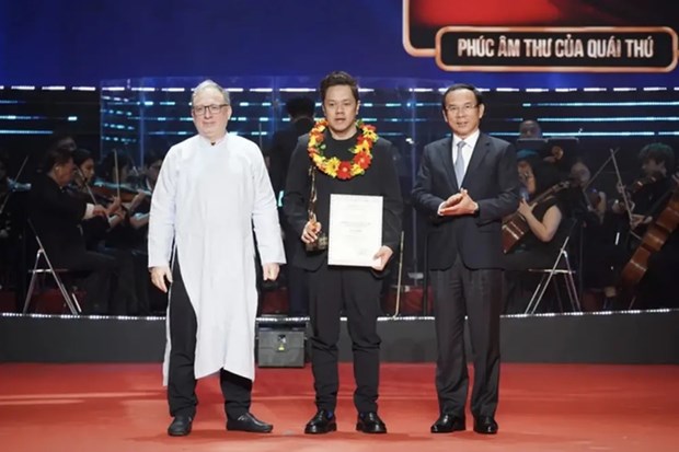 Entregan premios del primer Festival Internacional de Cine de Ciudad Ho Chi Minh hinh anh 1