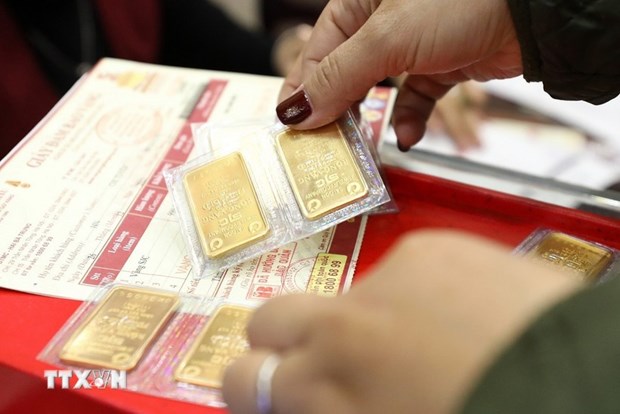 Reanudara Vietnam subasta de lingotes de oro tras 11 anos de suspension hinh anh 1