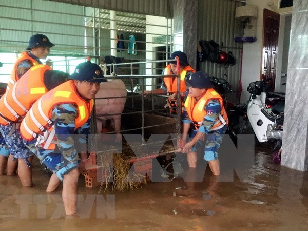 Dirigentes mundiales expresan condolencias a Vietnam por las perdidas causadas por inundaciones hinh anh 1
