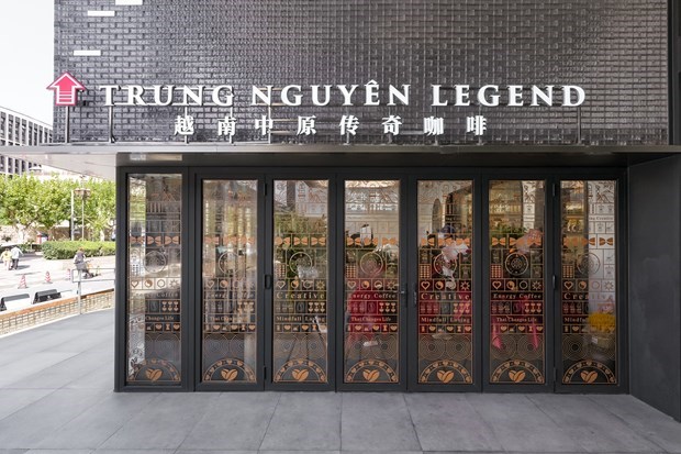 Primer espacio mundial del cafe Trung Nguyen Legend en China hinh anh 1