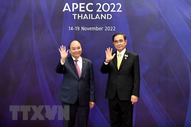 Visita de trabajo del presidente vietnamita a Tailandia concluye con exito hinh anh 1