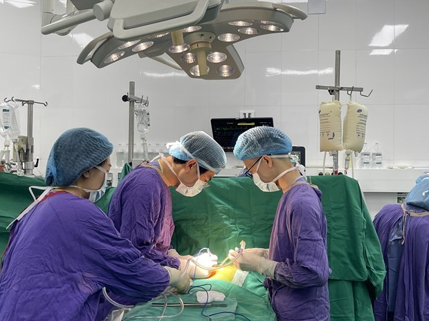 Primer trasplante de corazon y rinon, nuevo exito de medicos vietnamitas hinh anh 1