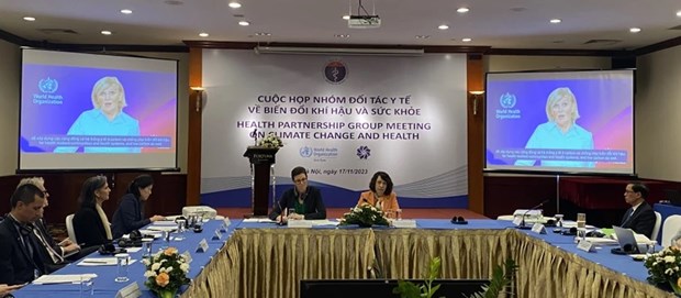 Vietnam apoya lucha contra cambio climatico desde sector de salud hinh anh 1