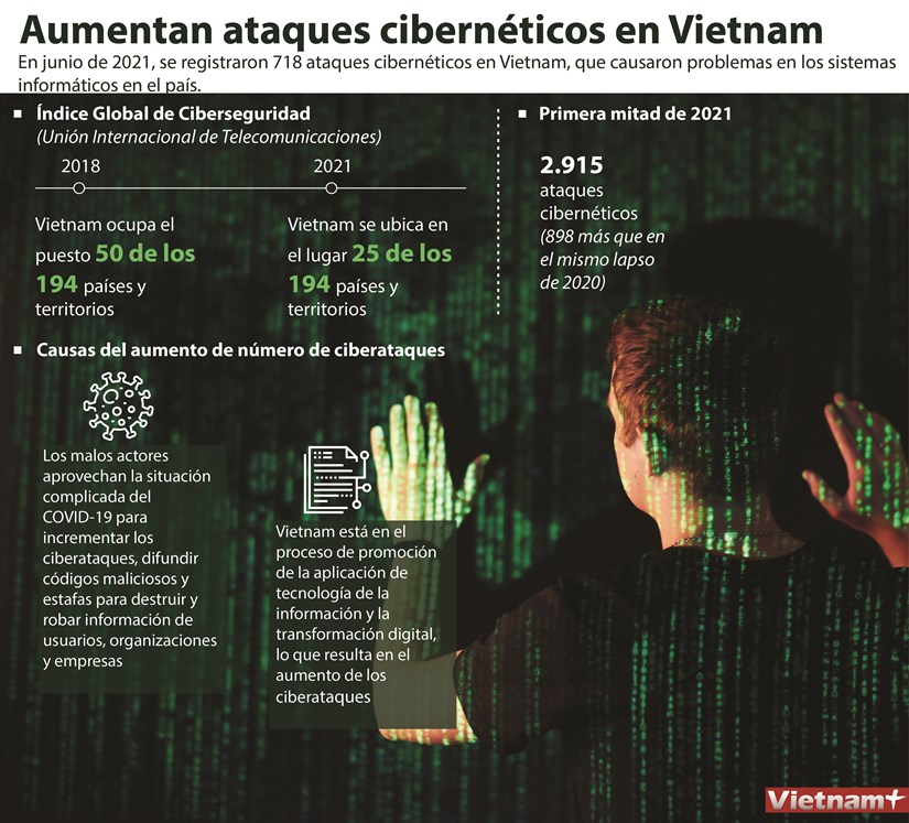Aumentan ataques ciberneticos en Vietnam hinh anh 1