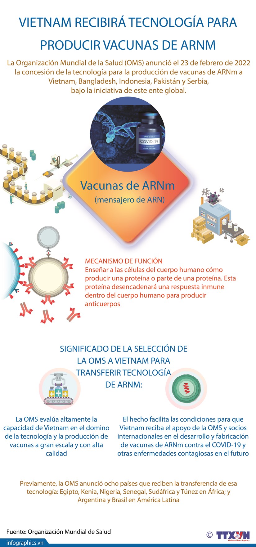 Vietnam recibira tecnologia para producir vacunas de ARNm hinh anh 1