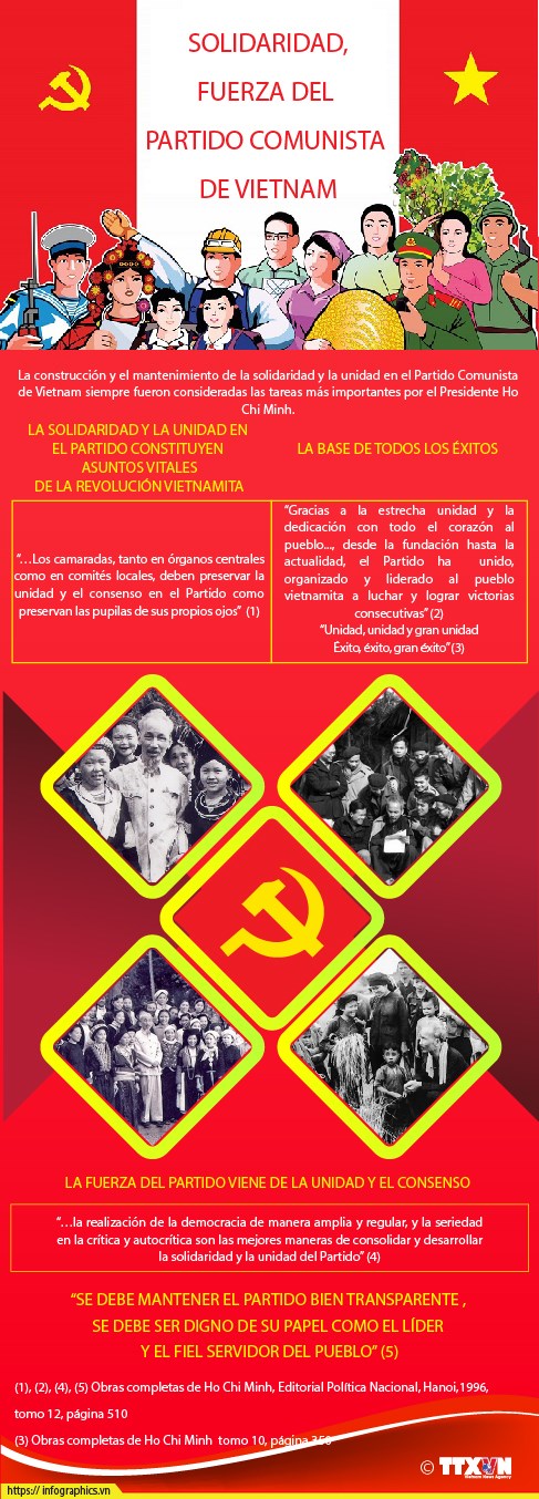 Solidaridad, fuerza del Partido Comunista de Vietnam hinh anh 1