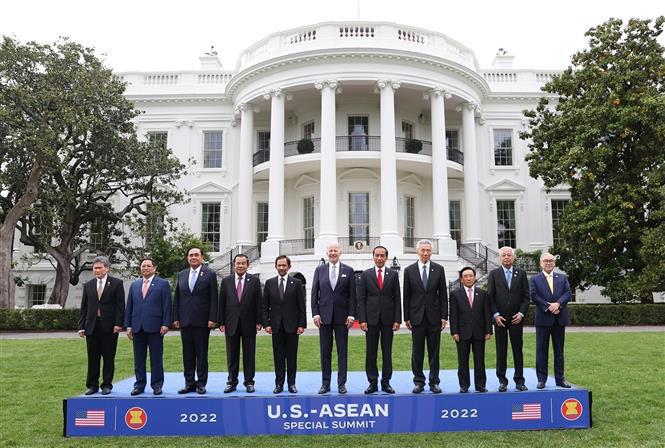 Asistentes a la Cumbre de EEUU y ASEAN